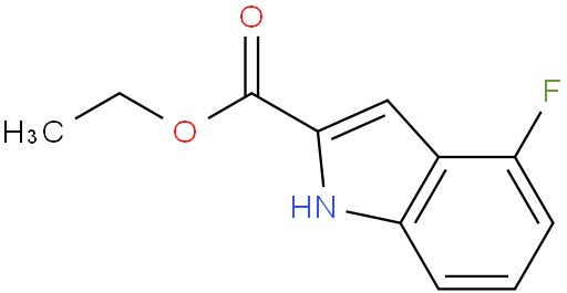 4-氟-1H-吲哚-2-甲酸乙酯