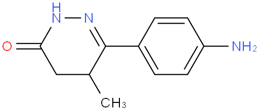 6-(4-氨基苯基)-4,5-二氢-5-甲基-3(2H)-哒嗪酮