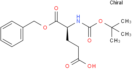 N-(叔丁氧羰基)-L-谷氨酸1-苄酯