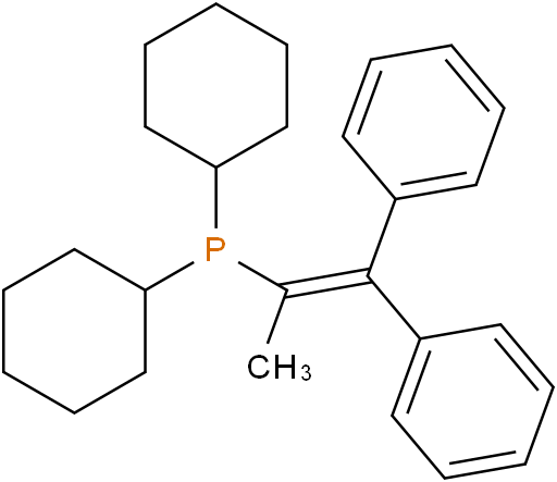 二环己基(2,2-二苯基-1-甲基乙烯基)膦