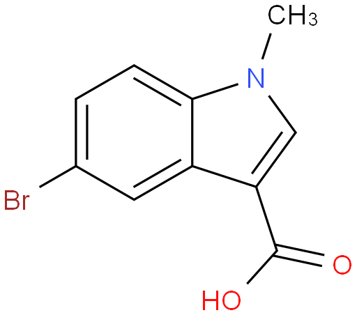 1-甲基-5-溴-3-吲哚甲酸