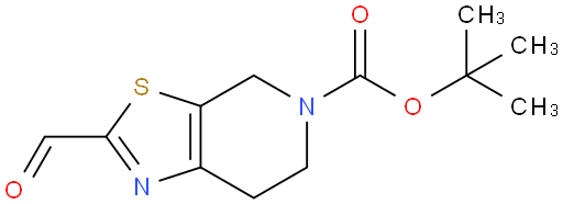 2-甲酰基-6,7-二氢噻唑并[5,4-C]吡啶-5(4H)-甲酸叔丁酯