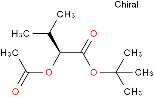 (S)-2-乙酰氧基-3-甲基丁酸叔丁酯