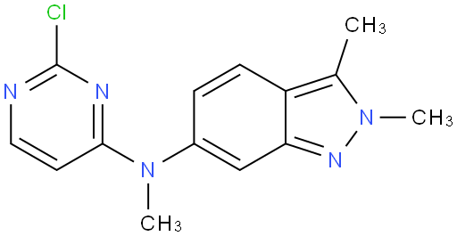 N-(2-氯嘧啶-4-基)-N-甲基-2,3-二甲基-2H-吲唑-6-胺