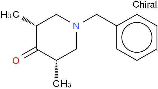 (3S,5R)-1-苄基-3,5-二甲基哌啶-4-酮