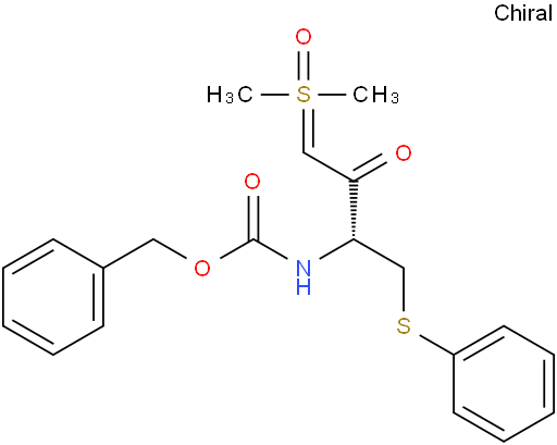 (甲基(氧代)磺酰基)甲烷(R)-3-(((苄氧基)羰基)氨基)-2-氧代-4-(苯硫基)丁-1-醇
