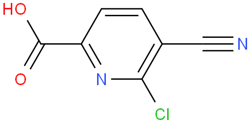 6-氯-5-氰基吡啶甲酸