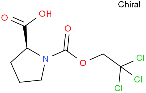 ((2,2,2-三氯乙氧基)羰基)-L-脯氨酸