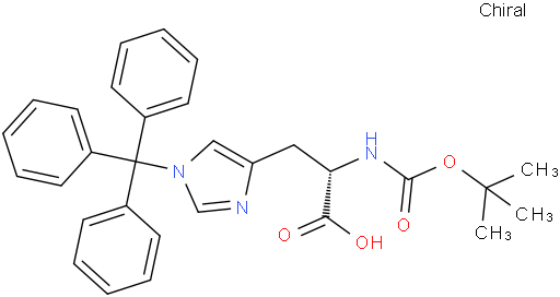 N-Boc-N'-三苯甲基-L-组氨酸