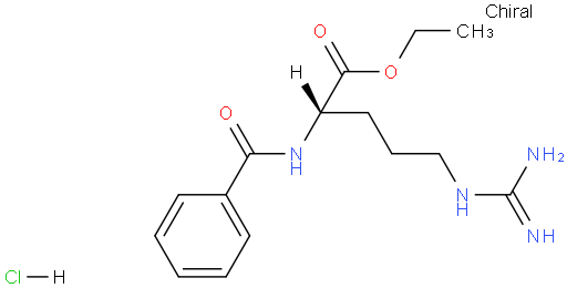 N-苯甲酰基-L-精氨酸乙酯盐酸盐