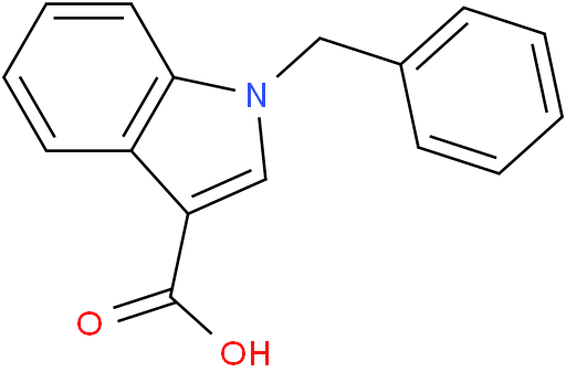 1-苄基吲哚-3-羧酸