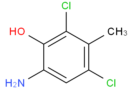 2-氨基-4,6-二氯-5-甲基苯酚