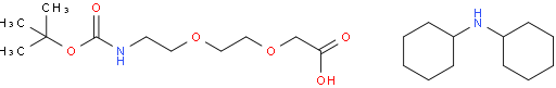 2-[2-(叔丁氧羰基氨基)乙氧基]乙氧基乙酸二环己胺盐