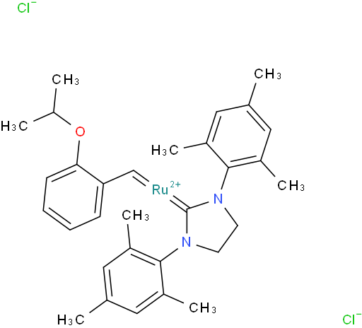 (1,3-二甲基咪唑烷-2-基亚基)(2-异丙氧基亚苄基)钌氯化钌(VI)