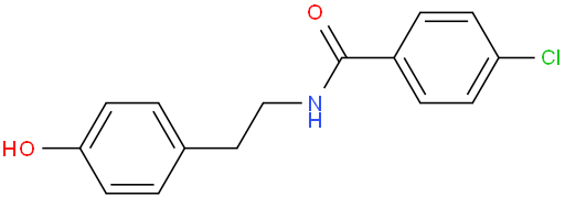 N-(4-氯苯甲酰基)-酪胺