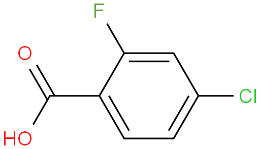 4-氯-2-氟苯甲酸