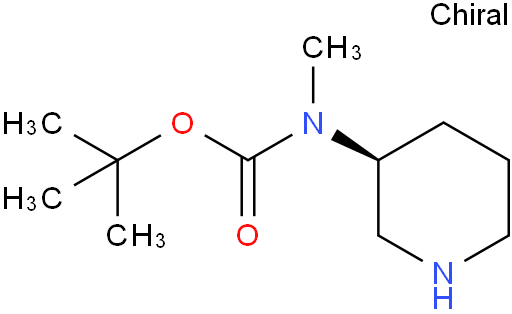 (S)-3-N-Boc-3-(甲氨基)哌啶