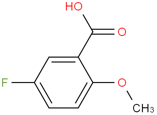 5-氟-2-甲氧基苯甲酸