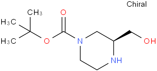 (S)-1-Boc-3-羟甲基哌嗪