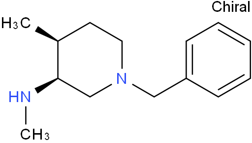 (3S,4S)-1-苄基-N,4-二甲基哌啶-3-胺