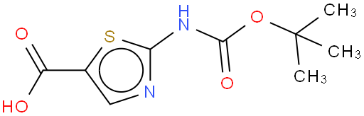 2-N-Boc-氨基噻唑-5-羧酸