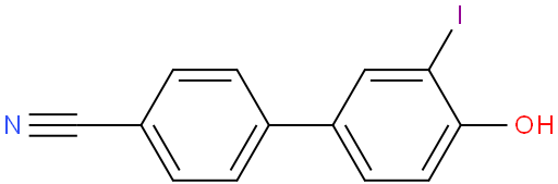 4'-羟基-3'-碘联苯-4-甲腈