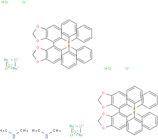 二[(S)-(+)-5,5'-双(二苯基膦)-4,4'-双-1,3-二氧基苯