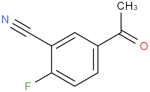 2-氟-5-乙酰基苯甲腈