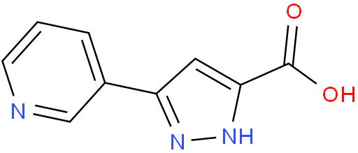 5-(吡啶-3-基)-1H-吡唑-3-羧酸