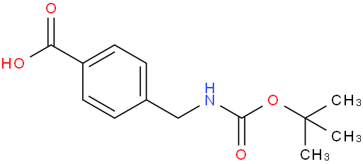 4-[(叔丁氧羰基氨基)甲基]苯甲酸