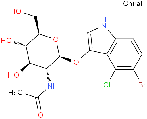 5-溴-4-氯-3-吲哚基-N-乙酰-β-D-氨基葡萄糖苷