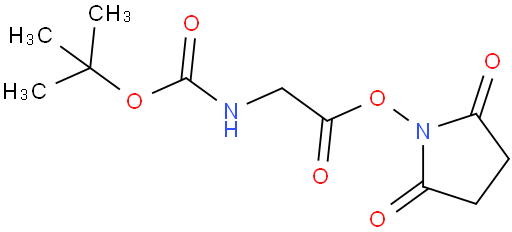 Boc-甘氨酸-N-羟基琥柏酰亚胺酯