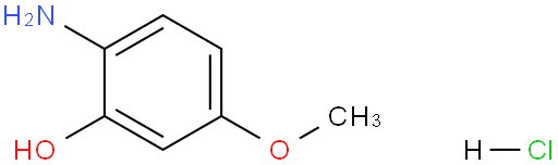 2-羟基-4-甲氧基苯胺盐酸盐