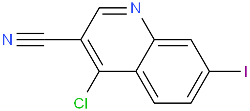 4-氯-7-碘喹啉-3-甲腈