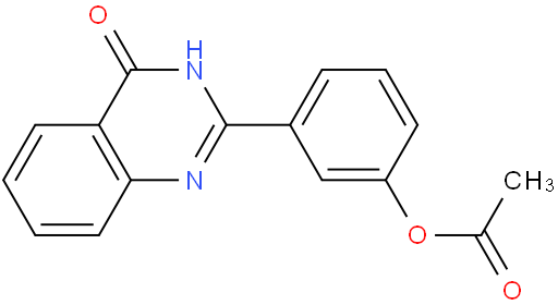 3-(4-氧代-3,4-二氢喹唑啉-2-基)苯基乙酸酯