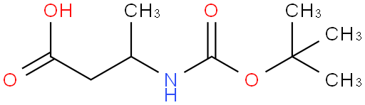 3-(Boc-氨基)丁酸