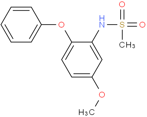 N-(5-甲氧基-2-苯氧基苯基)甲磺酰胺