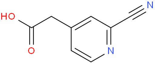 2-(2-氰基吡啶-4-基)乙酸