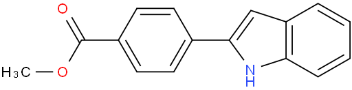 甲基4-(吲哚-2-基)苯甲酸