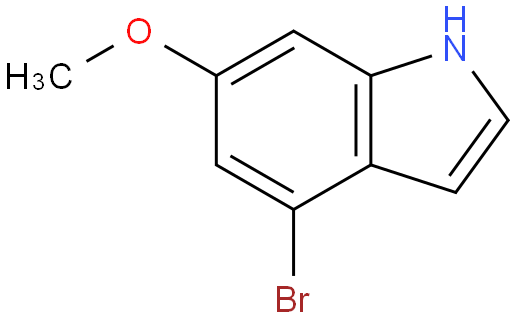 4-溴-6-甲氧基-1H-吲哚