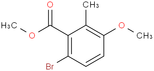 6-溴-3-甲氧基-2-甲基苯甲酸甲酯