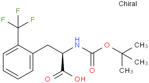 Boc-2-(三氟甲基)-D-苯丙氨酸