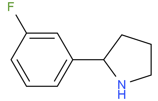 2-(3-氟苯基)-吡咯烷