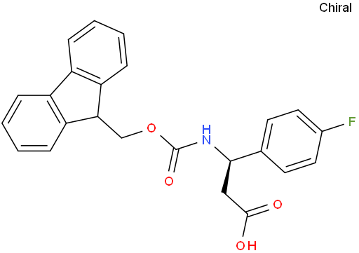 Fmoc-R-3-氨基-3-(4-氟-苯基)-丙酸