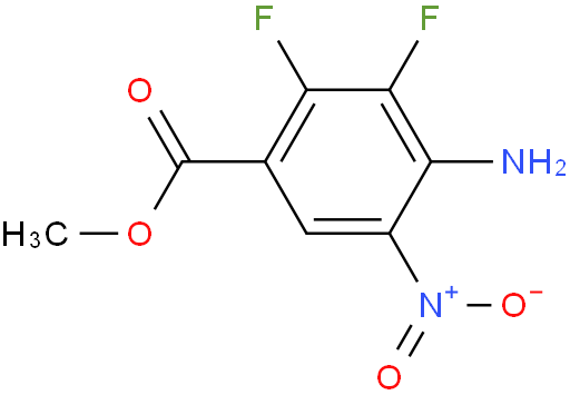 4-氨基-2,3-二氟-5-硝基苯甲酸甲酯