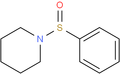 1-(苯基亚硫酰基)哌啶
