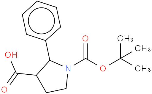 1-Boc-2-苯基吡咯烷-3-羧酸