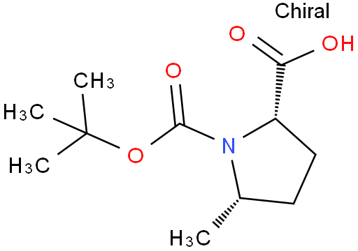 (2S,5S)-N-Boc-5-甲基吡咯烷-2-甲酸