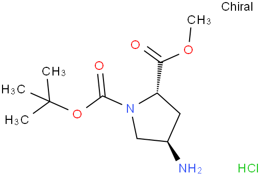 N-Boc-反式-4-氨基-L-脯氨酸甲酯盐酸盐