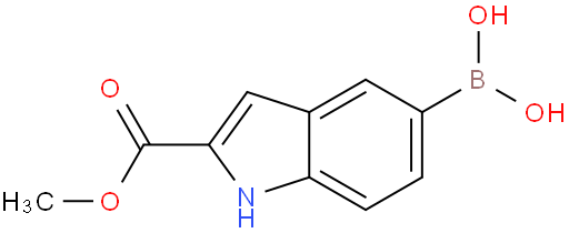 2-甲氧基羰基吲哚-5-硼酸